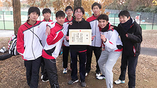 男子テニス部